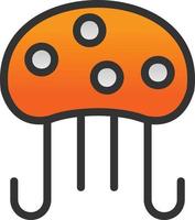 Jellyfish Vector Icon Design