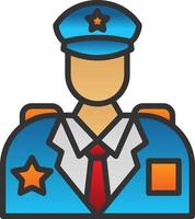 Captain Vector Icon Design