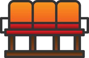 Sitting Area Vector Icon Design
