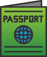 Passport Vector Icon Design