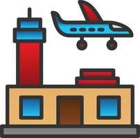 diseño de icono de vector de aeropuerto