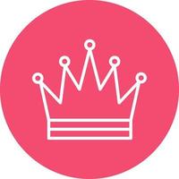 Crown Vector Icon Design