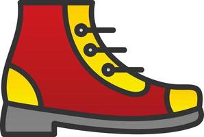 Boots Vector Icon Design