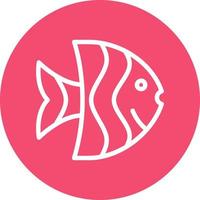 Angelfish Vector Icon Design