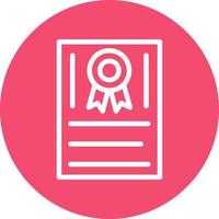 Certification Vector Icon Design