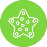 Starfish Vector Icon Design