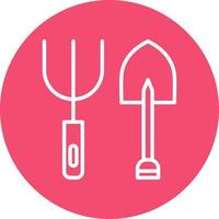 Pitchfork Vector Icon Design