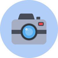 icono de vector de cámara de fotos