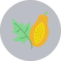 Papaya Vector Icon