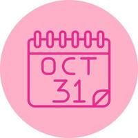 October 31st Vector Icon