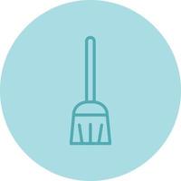 Flying Broom Vector Icon