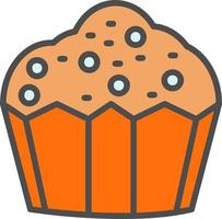 Cupcake Vector Icon