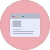 Browser Vector Icon