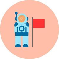 icono de vector de astronauta