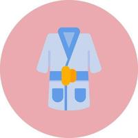 Bathrobe Vector Icon