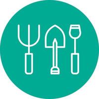 Gardening Tools Vector Icon Design