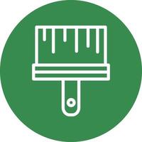 Paint Brush Vector Icon Design