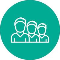 Queue Vector Icon Design