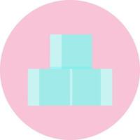 Sugar Cube Vector Icon