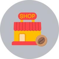 Coffee Shop Vector Icon