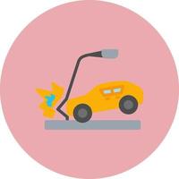 Accident Car Vector Icon