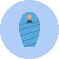 Sleeping Bag Vector Icon