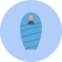 Sleeping Bag Vector Icon