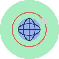 Orbit Network Vector Icon