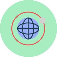 Orbit Network Vector Icon