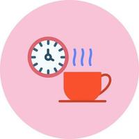 icono de vector de descanso para tomar café