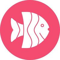 Angelfish Vector Icon Design