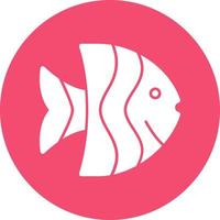 Angelfish Vector Icon Design