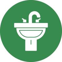 Lavatory Vector Icon Design