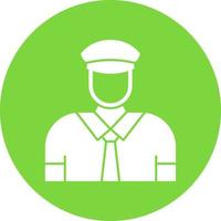 Steward Vector Icon Design
