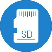 Sd Card Vector Icon Design