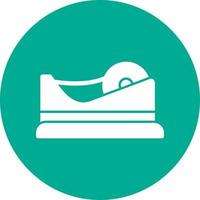 Tape Dispenser Vector Icon Design