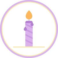 Candle Vector Icon Design