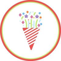 Confetti Vector Icon Design
