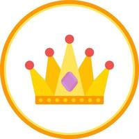 Crown Vector Icon Design