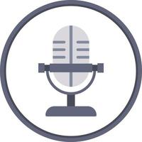 Microphone Vector Icon Design