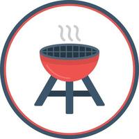 diseño de icono de vector de parrilla