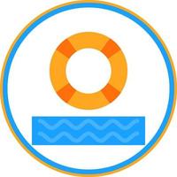 Lifebuoy Vector Icon Design