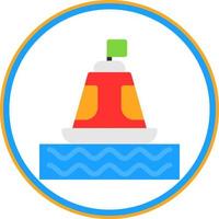 Buoy Vector Icon Design