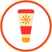 Sunscreen Vector Icon Design