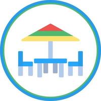 Sitting Area Vector Icon Design