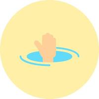 Drowning Vector Icon