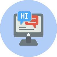 Conversation Vector Icon