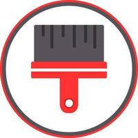 Paint Brush Vector Icon Design