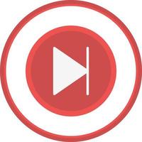 Next Button Vector Icon Design