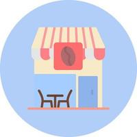 icono de vector de cafetería